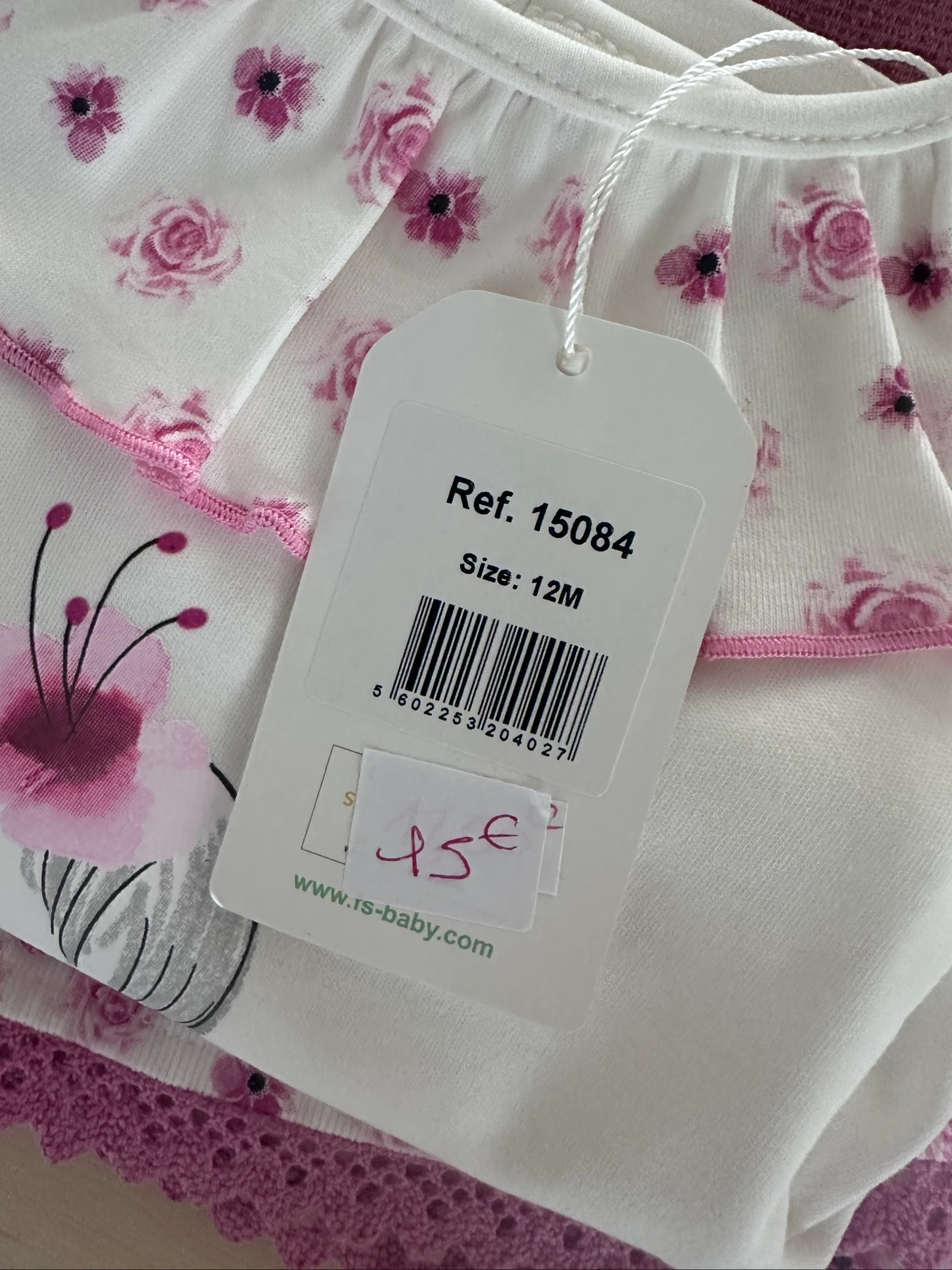 Conjunto bebé niña - talla 12 meses 80 cm / FS baby - nuevo – photo 6
